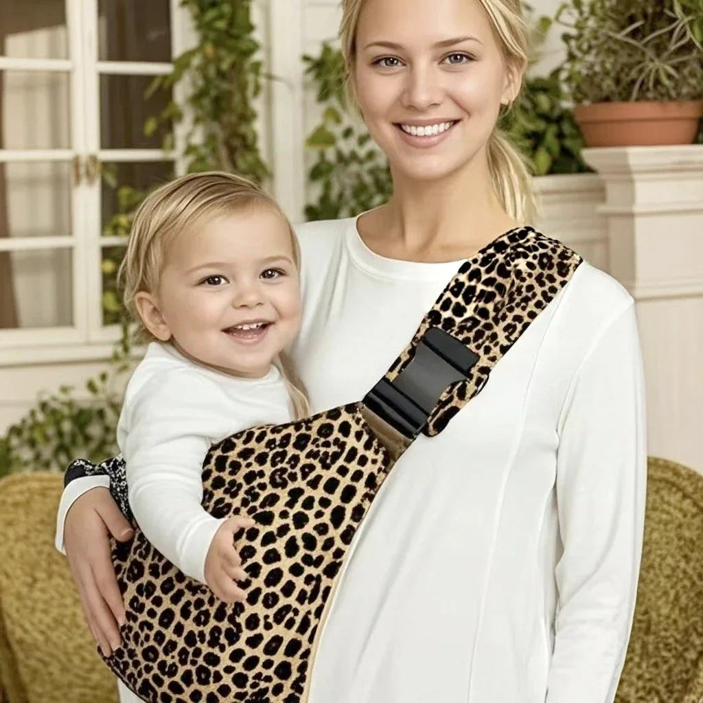 Lightweight Crossbody Baby Carrier Sling – Adjustable Hip Seat