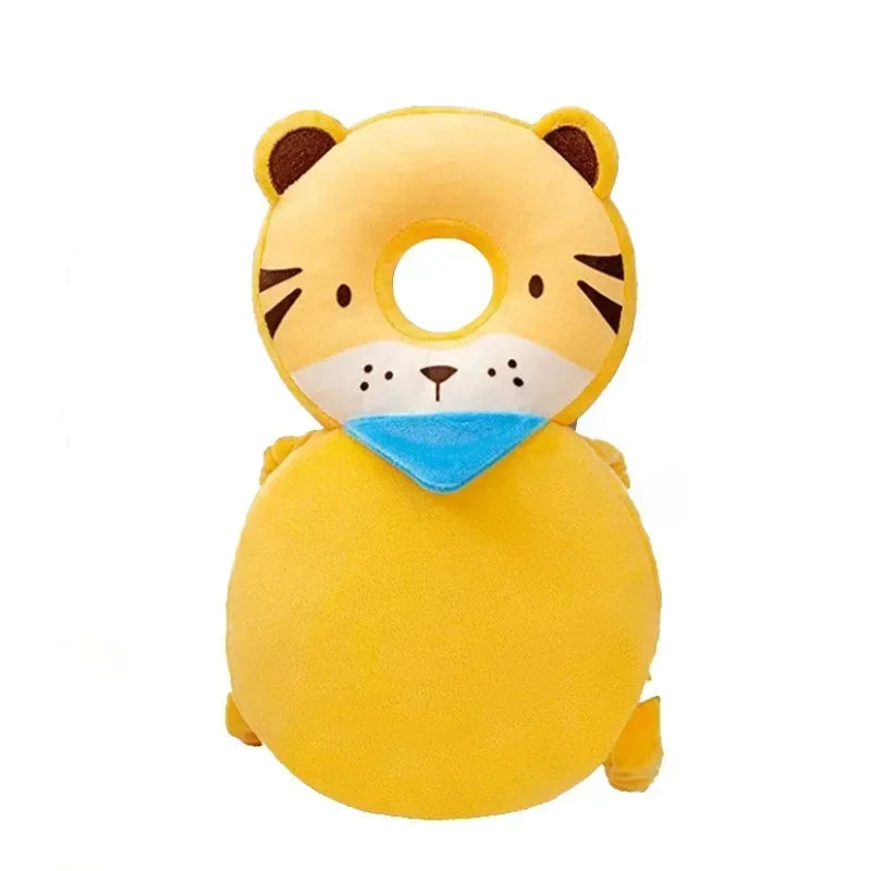 Baby Head Protector Pillow – Cartoon Animal Anti‑Fall Cushion Backpack