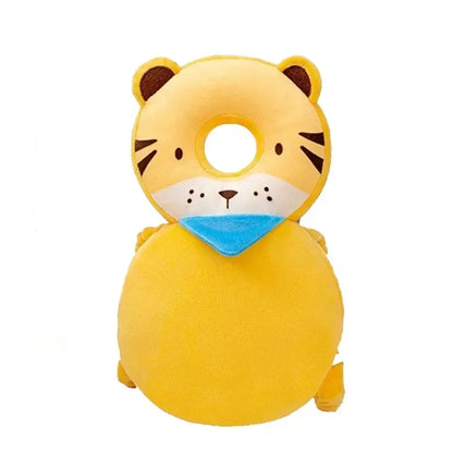 Baby Head Protector Pillow – Cartoon Animal Anti‑Fall Cushion Backpack