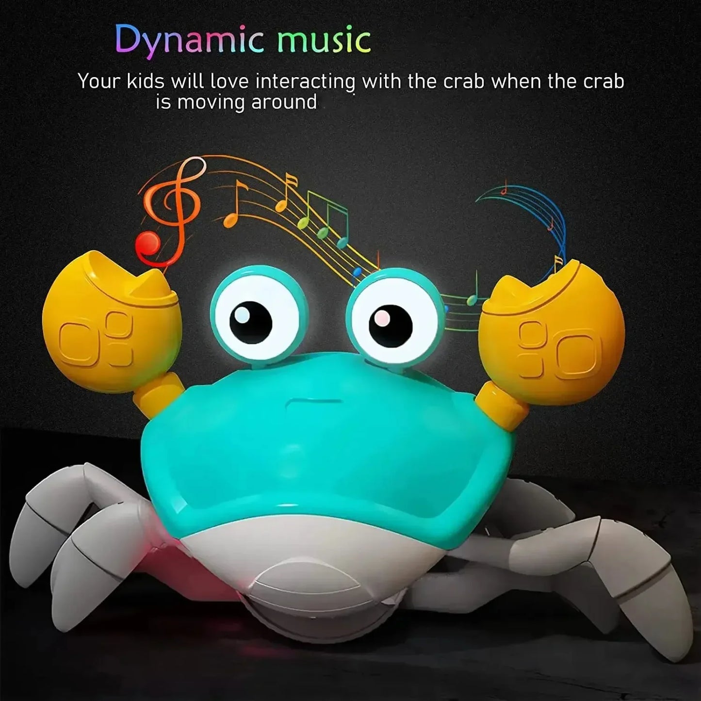 Interactive Escape Crab – Musical Running Crab Toy for Kids 3+