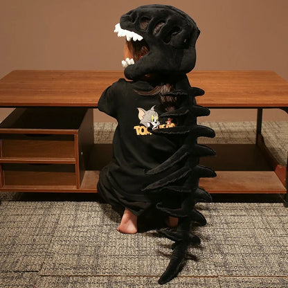 Dinosaur Plush Pillow – Soft Cuddle Cushion for Kids