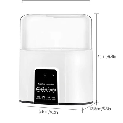 2‑in‑1 Baby Bottle Warmer & Steam Sterilizer for Breast Milk and Formula