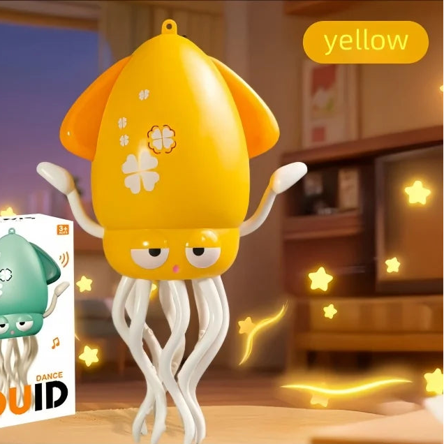 Rechargeable Dancing Octopus Toy – Obstacle‑Avoiding Chase Game 3+