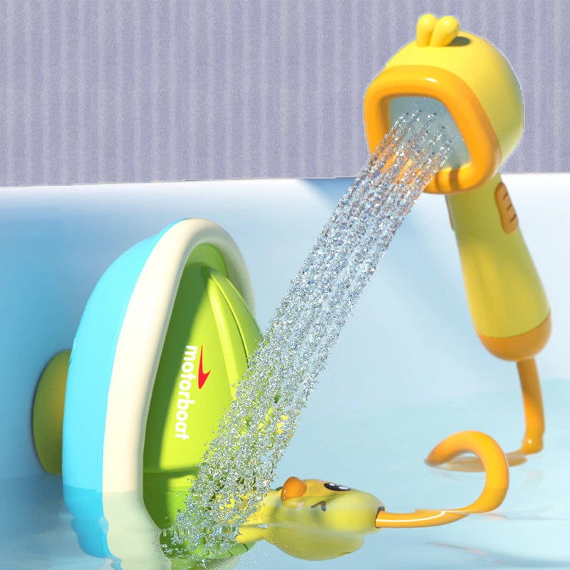 Little Duck Shower Bath Toy Set – Electric Water Spray Fun