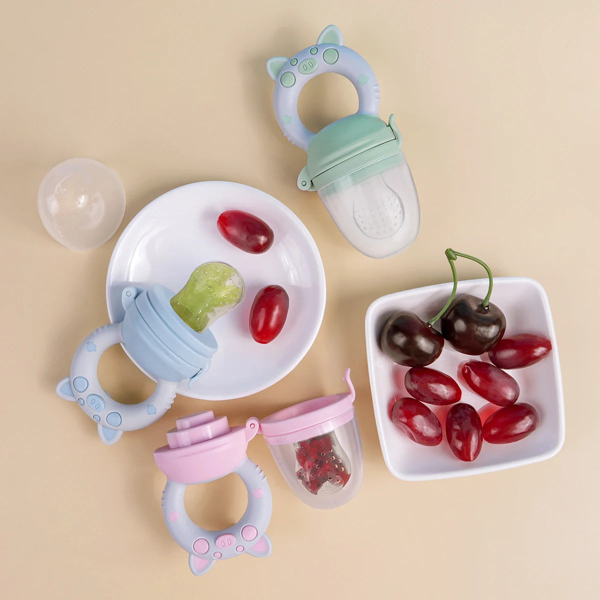 Silicone Baby Fruit Feeder Pacifier – Teething & First Foods