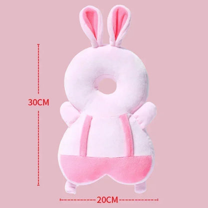 Baby Head Protector Pillow – Cartoon Animal Anti‑Fall Cushion Backpack