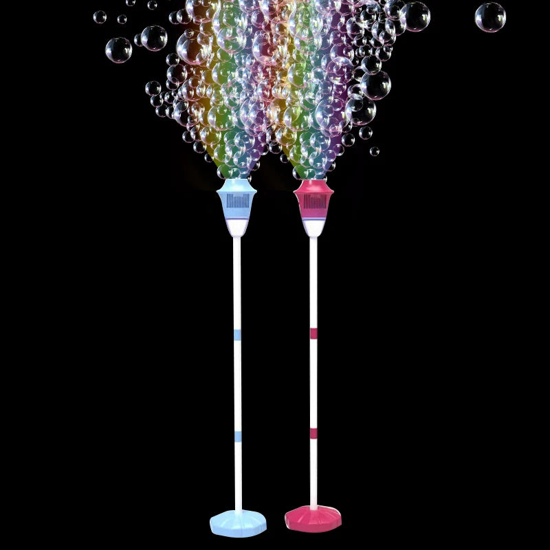Street Lamp Bubble Wand – No‑Battery Kids Outdoor Bubble Stick