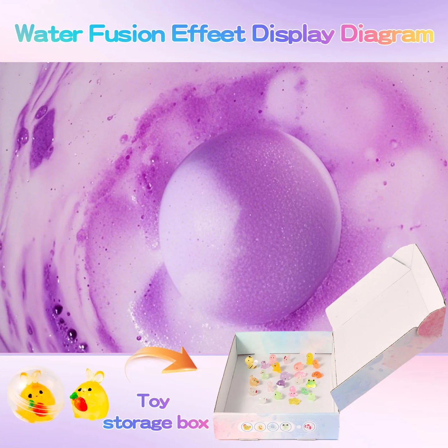Spark & Splash Glow Surprise Bath Bombs