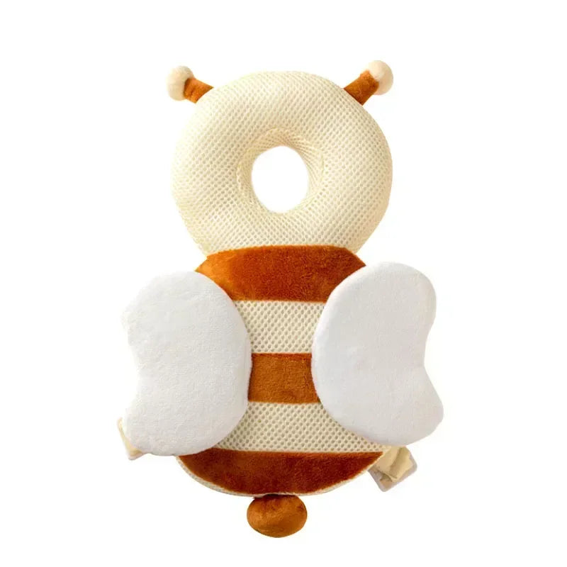 Baby Head Protector Pillow – Cartoon Animal Anti‑Fall Cushion Backpack