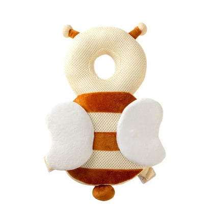 Baby Head Protector Pillow – Cartoon Animal Anti‑Fall Cushion Backpack