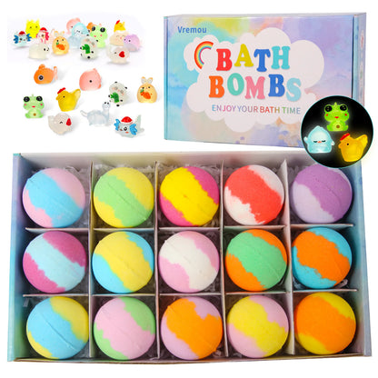 Spark & Splash Glow Surprise Bath Bombs