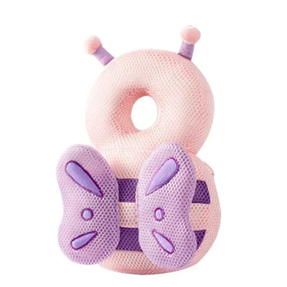 Baby Head Protector Pillow – Cartoon Animal Anti‑Fall Cushion Backpack