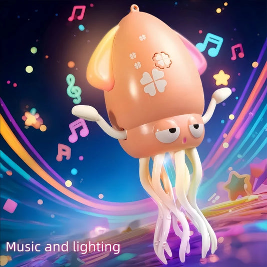 Rechargeable Dancing Octopus Toy – Obstacle‑Avoiding Chase Game 3+