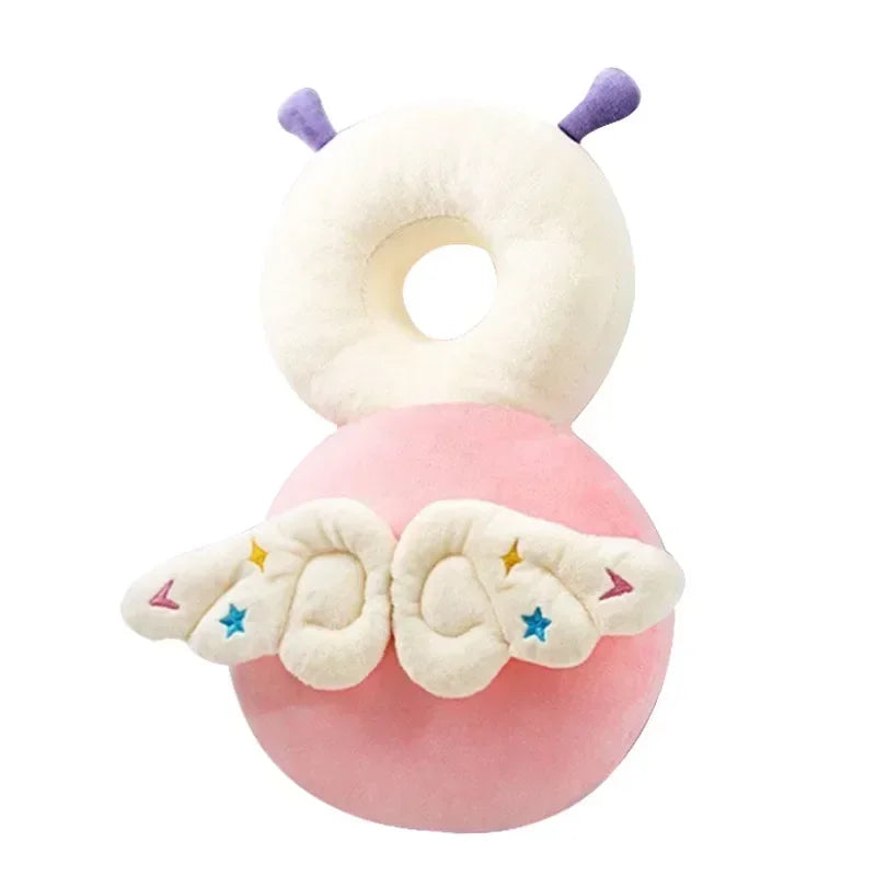 Baby Head Protector Pillow – Cartoon Animal Anti‑Fall Cushion Backpack