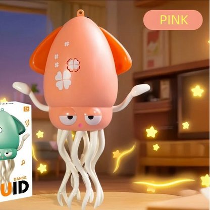 Rechargeable Dancing Octopus Toy – Obstacle‑Avoiding Chase Game 3+