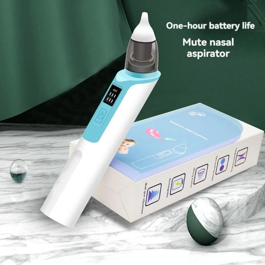 Rechargeable Baby Electric Nasal Aspirator – Gentle, Quiet Suction