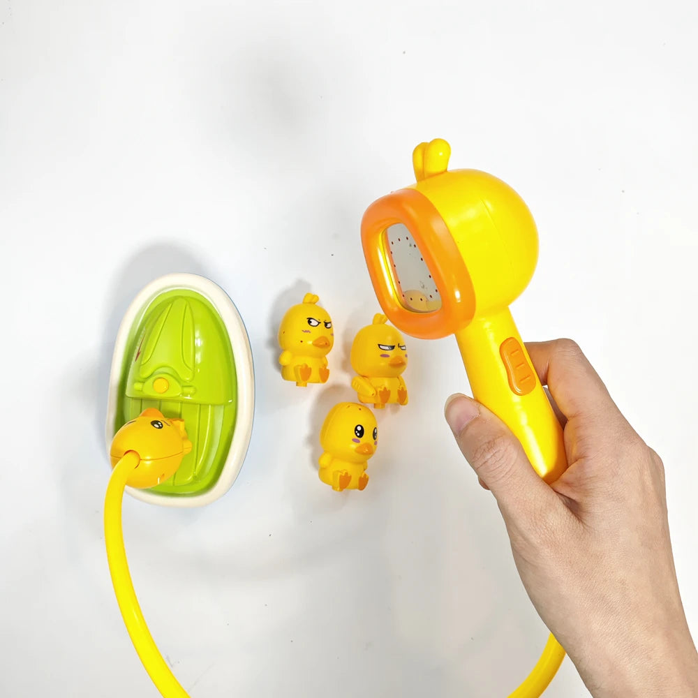 Little Duck Shower Bath Toy Set – Electric Water Spray Fun