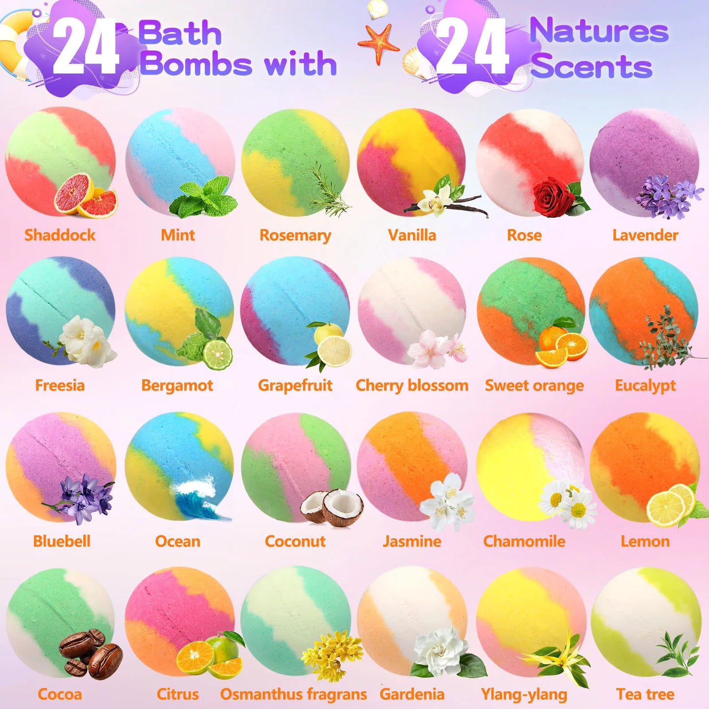 Spark & Splash Glow Surprise Bath Bombs