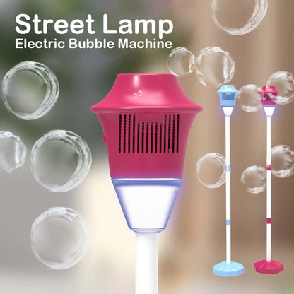 Street Lamp Bubble Wand – No‑Battery Kids Outdoor Bubble Stick