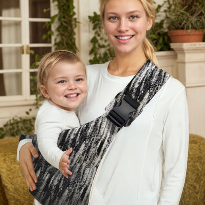 Lightweight Crossbody Baby Carrier Sling – Adjustable Hip Seat
