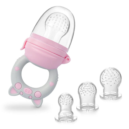 Silicone Baby Fruit Feeder Pacifier – Teething & First Foods