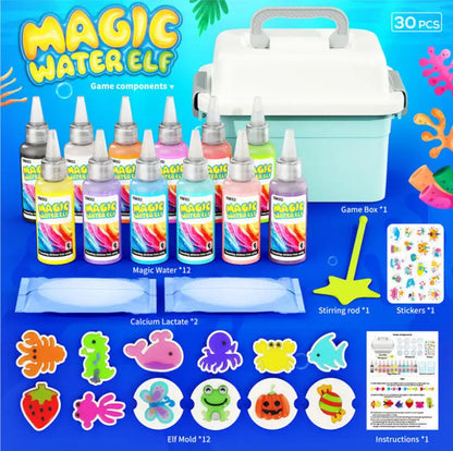 Magic Water Gel Art Kit – DIY 3D Squishy Creatures STEM Set