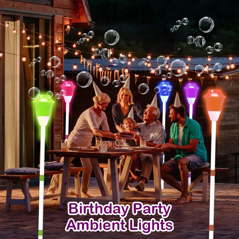Street Lamp Bubble Wand – No‑Battery Kids Outdoor Bubble Stick