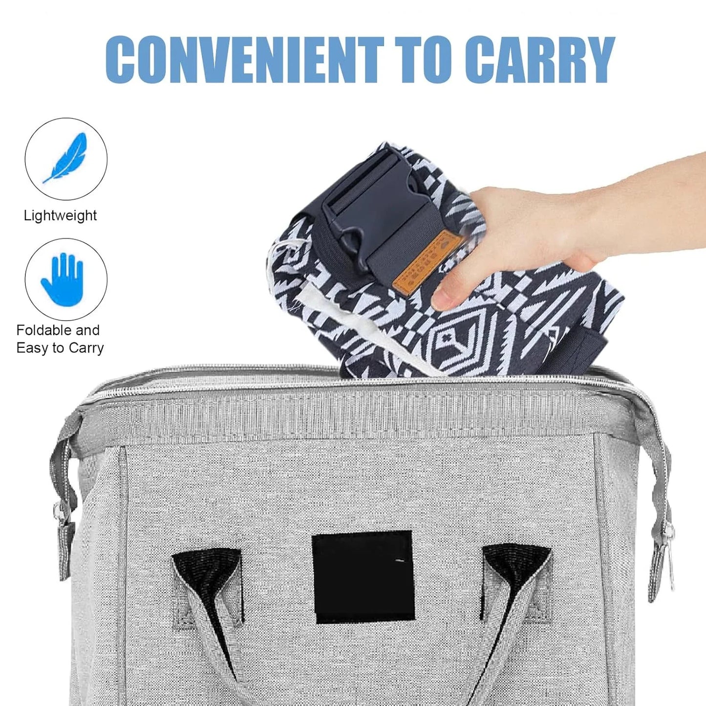 Lightweight Crossbody Baby Carrier Sling – Adjustable Hip Seat