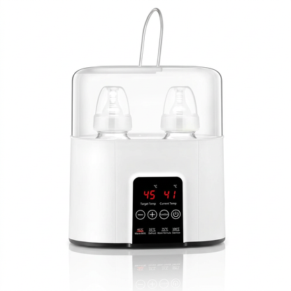 2‑in‑1 Baby Bottle Warmer & Steam Sterilizer for Breast Milk and Formula