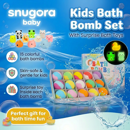 Spark & Splash Glow Surprise Bath Bombs